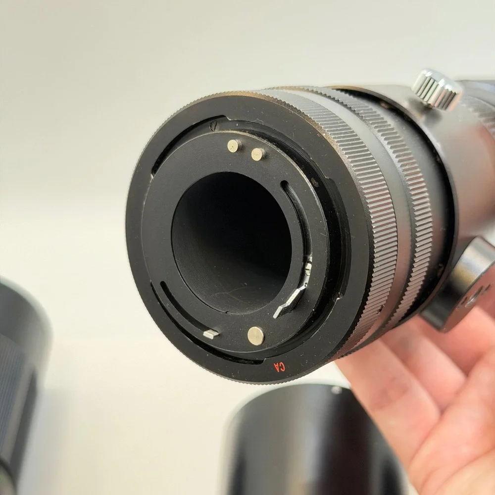 Vintage Telephoto Lens Lot Super Carenar 70-230mm Bushnell 90-230mm As-Is Repair